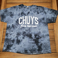 Chuy's Dark Blue Tie-Dye Unisex Tee (Gildan) "Fine Tex-Mex" - Size XL
