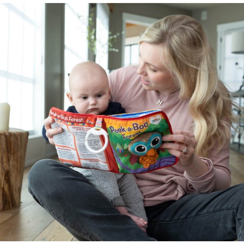 Lamaze Peek-a-Boo Forest Cloth Book