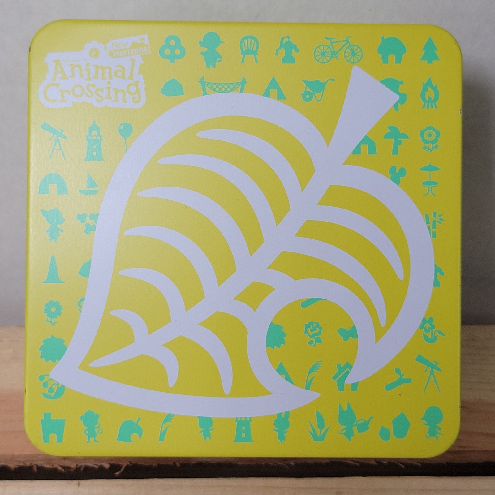 Animal Crossing: "Spring" Themed 250 Pc Puzzle in a Yellow Collector Tin
