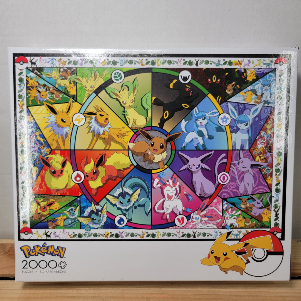 Pokemon 2000 Piece Puzzle Pokemon: Eevee's Stained Glass