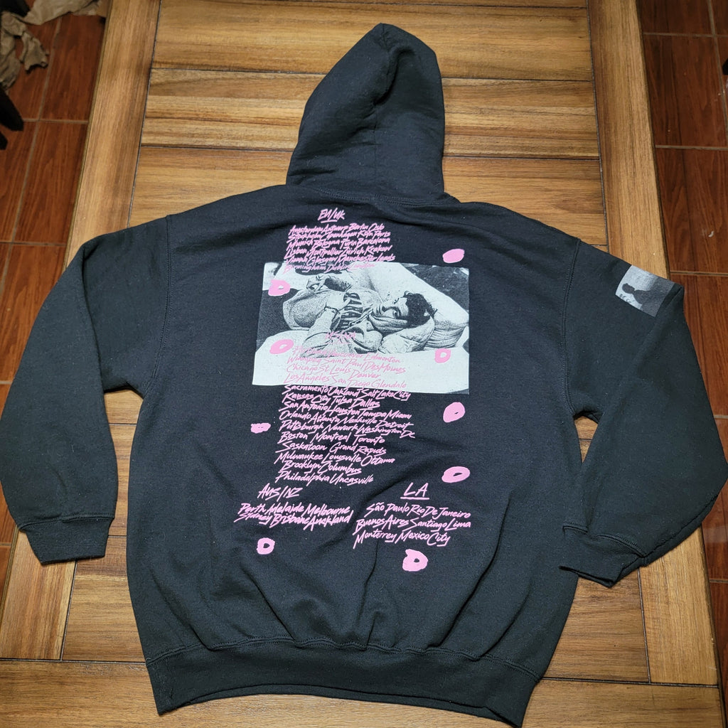 Shawn Mendez The Tour LS Black Unisex Hoodie "Youth" - Size Large