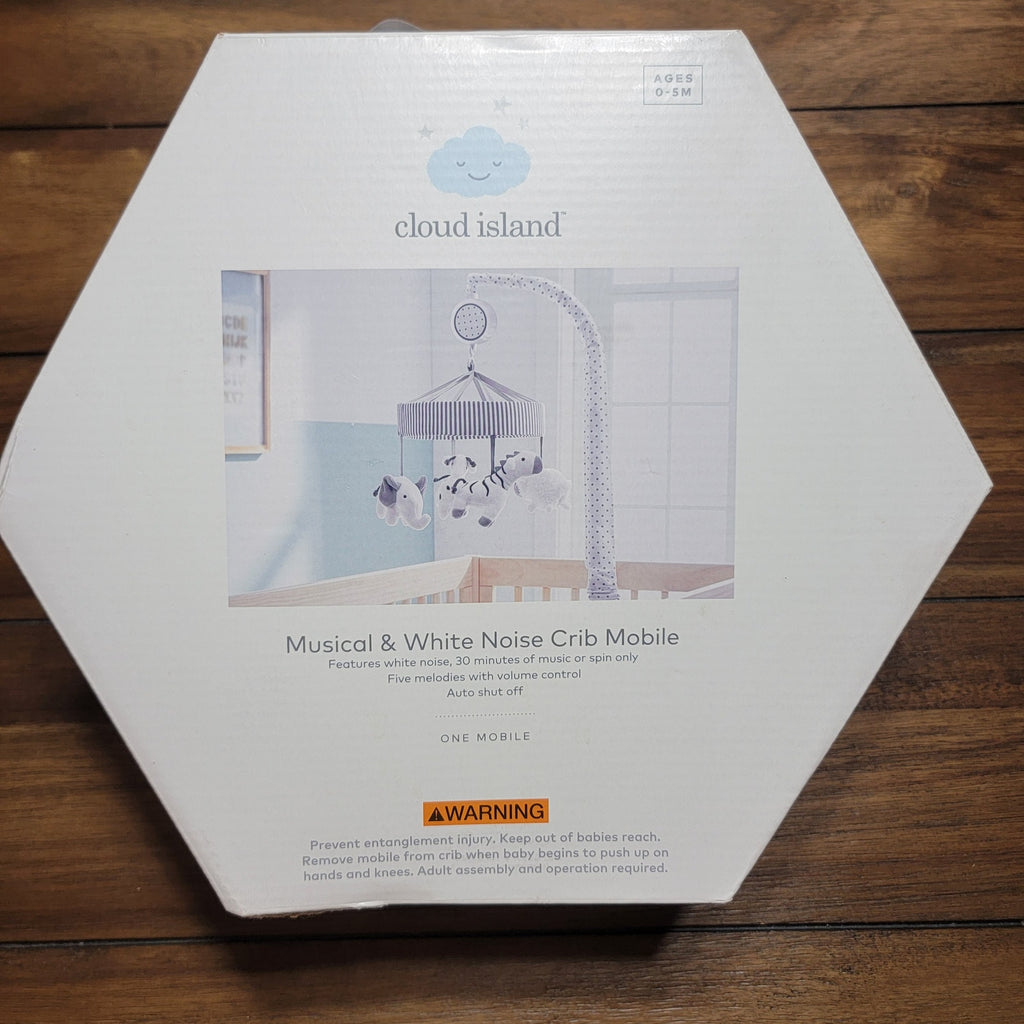 Cloud Island Musical & White Noise Crib Mobile - NEW