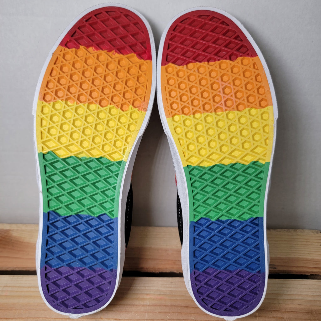 VANS Rainbow Drip Era Sneakers - Size 8M / 9.5W