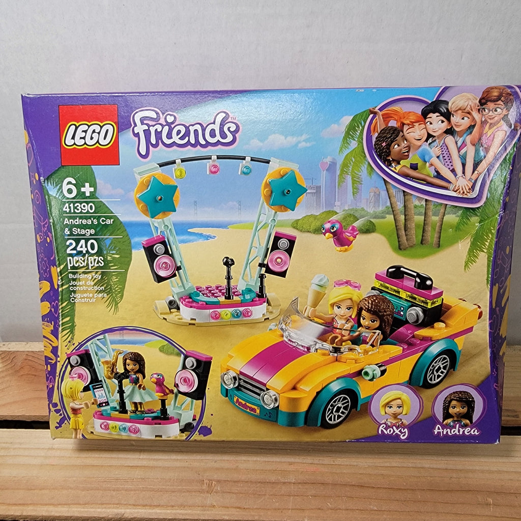 Lego Friends: Andrea's Car & Stage (240 pcs) - NEW / SEALED
