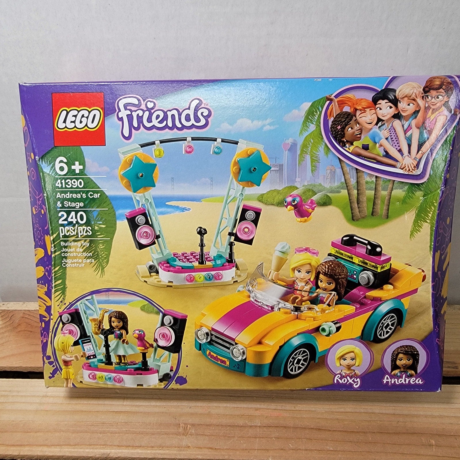 Lego Friends: Andrea's Car & Stage (240 pcs) - NEW / SEALED