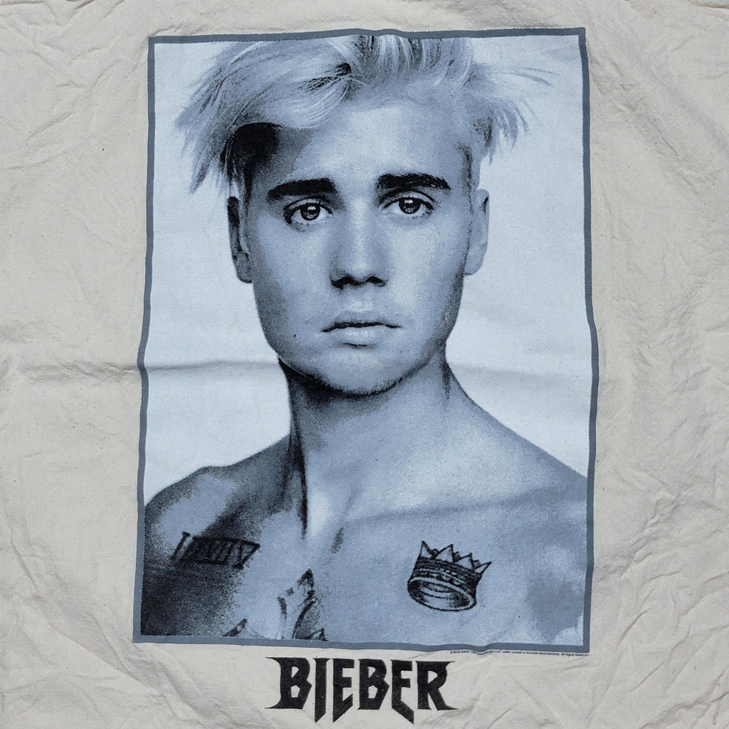 Justin Bieber Thin Canvas Tote "Sorry"