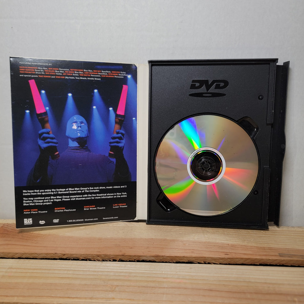 DVD Blue Man Group The Complex Rock Tour Live + 3 Music Videos