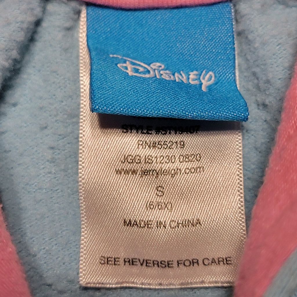Disney Kids Stitch Pullover Hoodie - Size Small (6/6x)