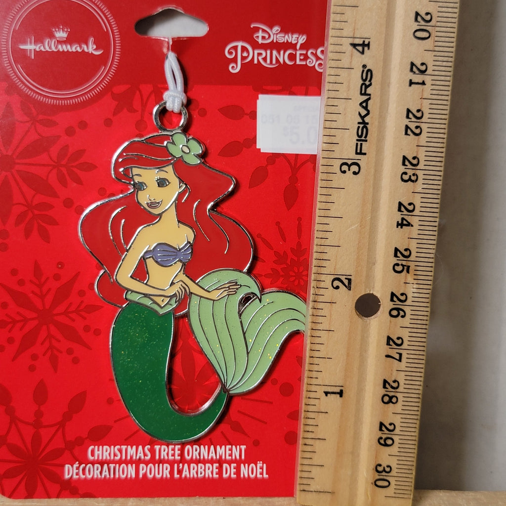 Hallmark X Disney Princess Holiday Ornament Ariel - NEW