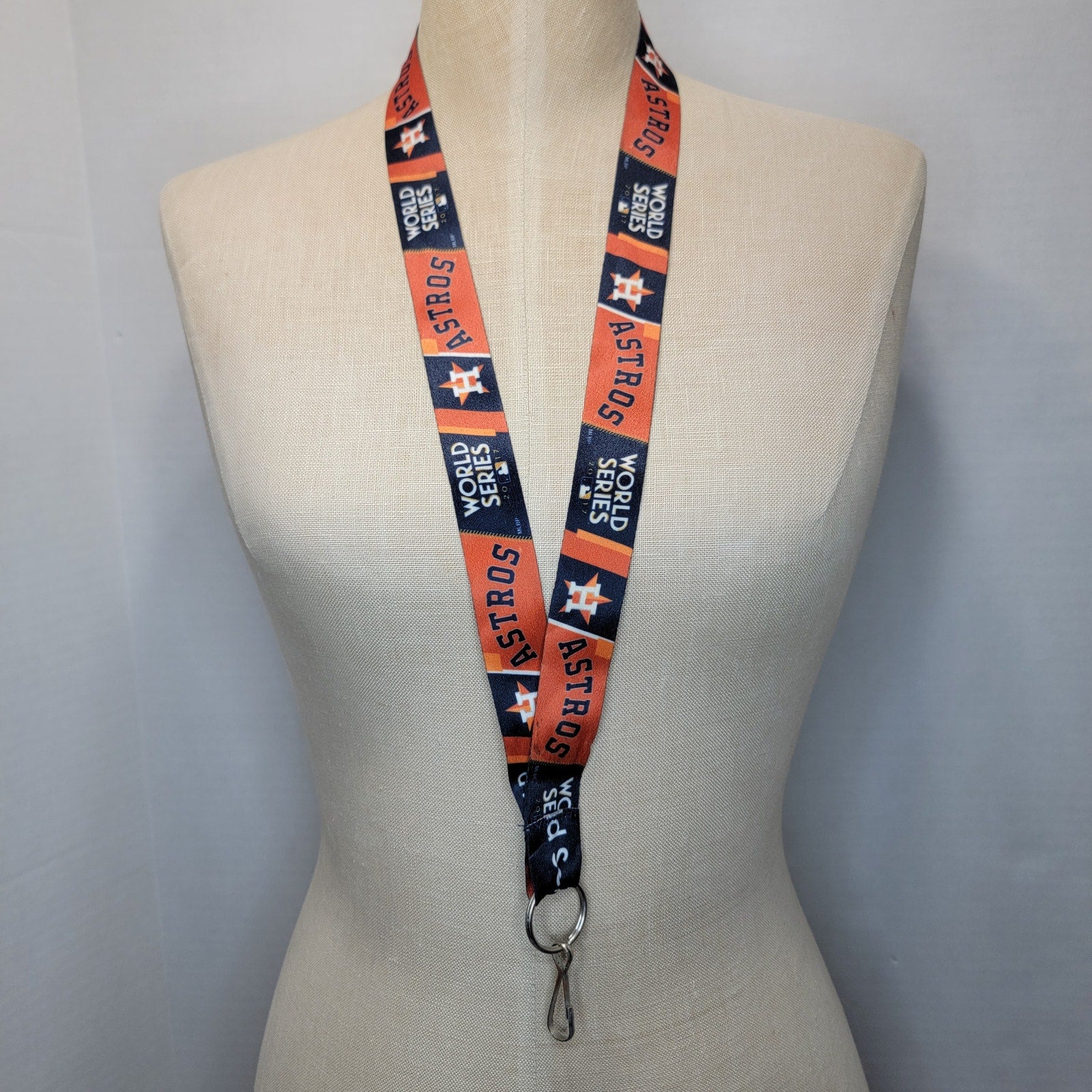 Set of 2 Houston Astros World Series Lanyards: 2017 & 2018