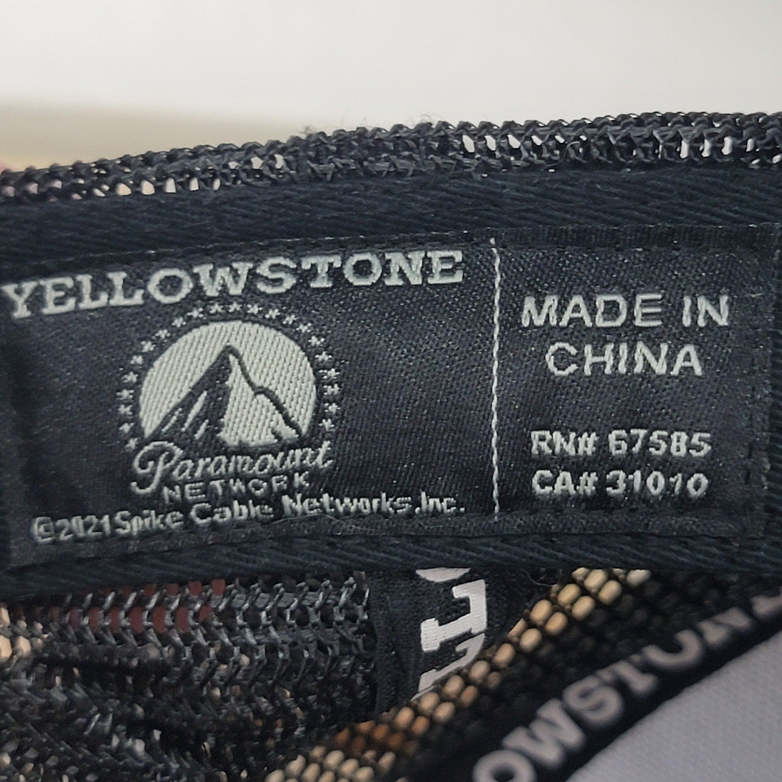 Yellowstone Black Snapback Trucker Hat "Ride Or Die"