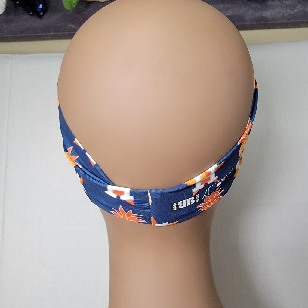 Set of 2 Houston Astros Items: Multi-Use Decal & BaniBand Headband