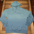 Victoria's Secret Dark Green LS Pullover Hoodie - Size Medium