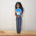 VINTAGE 1990's African American Barbie (no shoes)