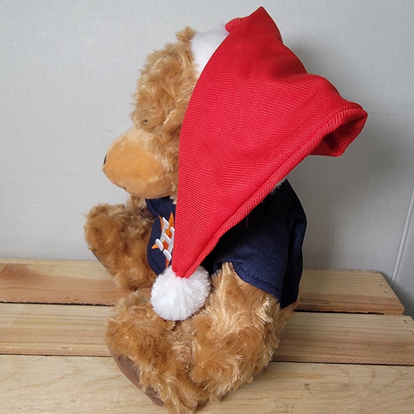 FOCO Houston Astros Christmas Bear Plush