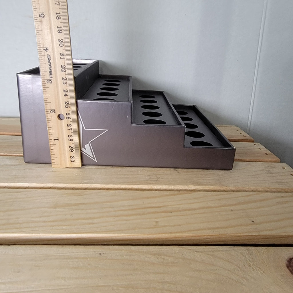 Grey Jeffree Starr Cosmetics Velvet Trap Makeup Display Holder - NWOT