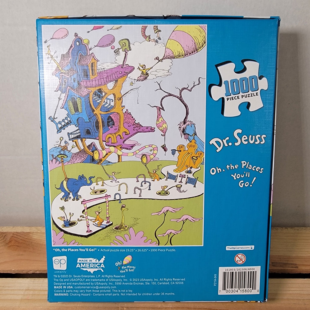 Dr. Seuss Oh, The Places You'll Go! 1000 Pc Puzzle