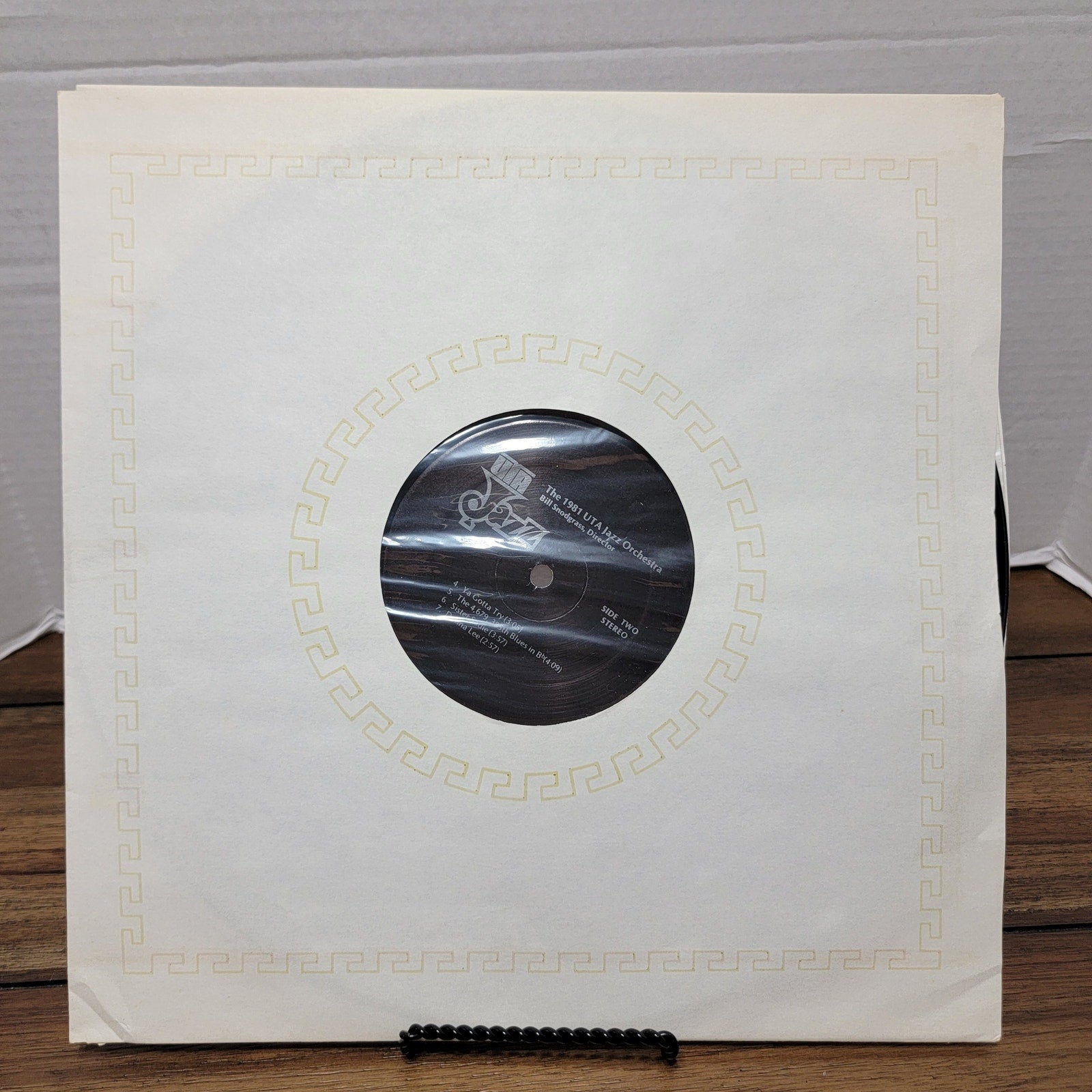 VTG VINYL The 1981 Univ of Texas at Arlington Jazz Orchestra - RARE
