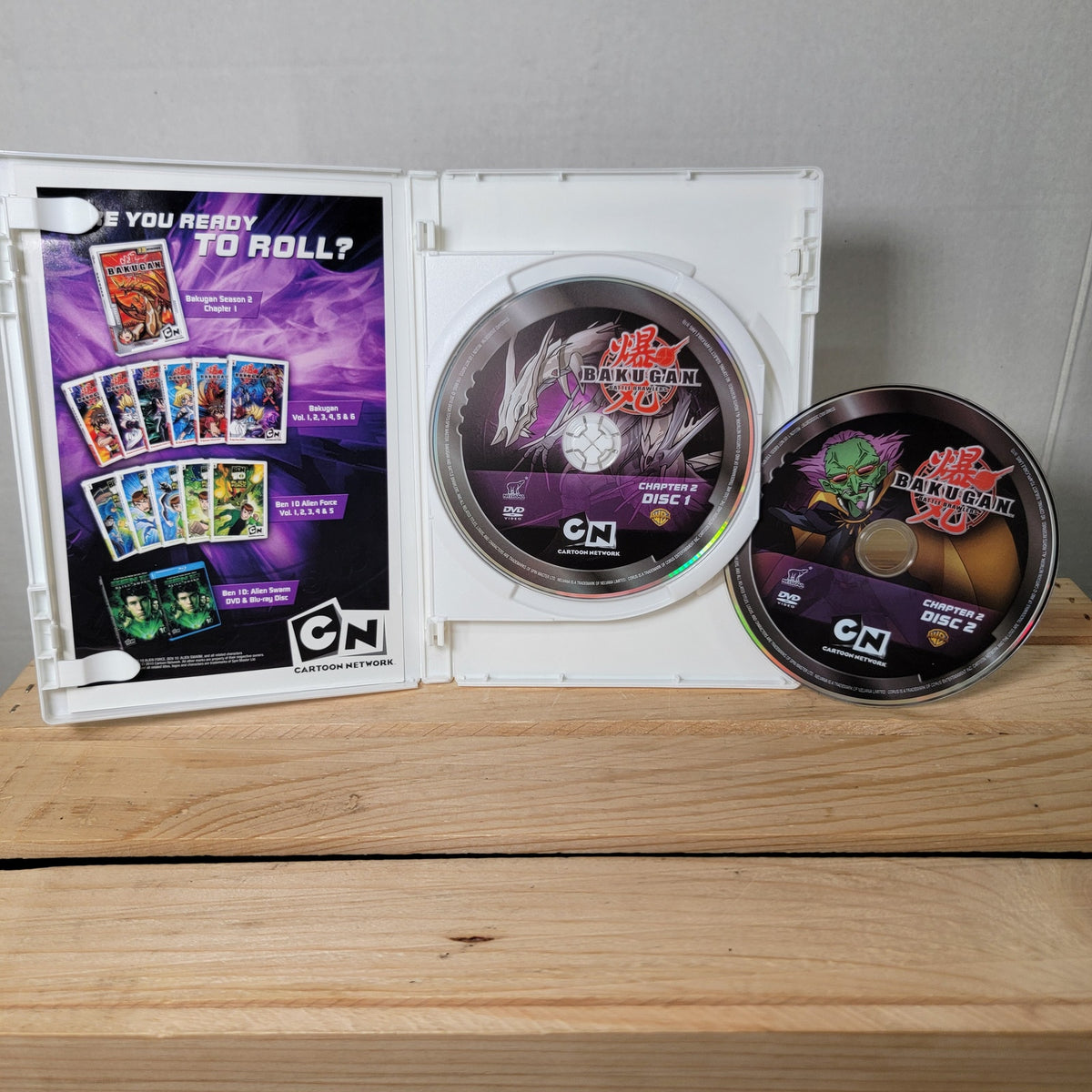 DVD 2 Disc Set Bakugan Chapter 2 - 13 Episodes
