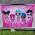 L.O.L. Surprise Backdrop Banner 60" x 82"