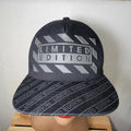 Top Level Black & Grey "Limited Edition" Snapback Ballcap