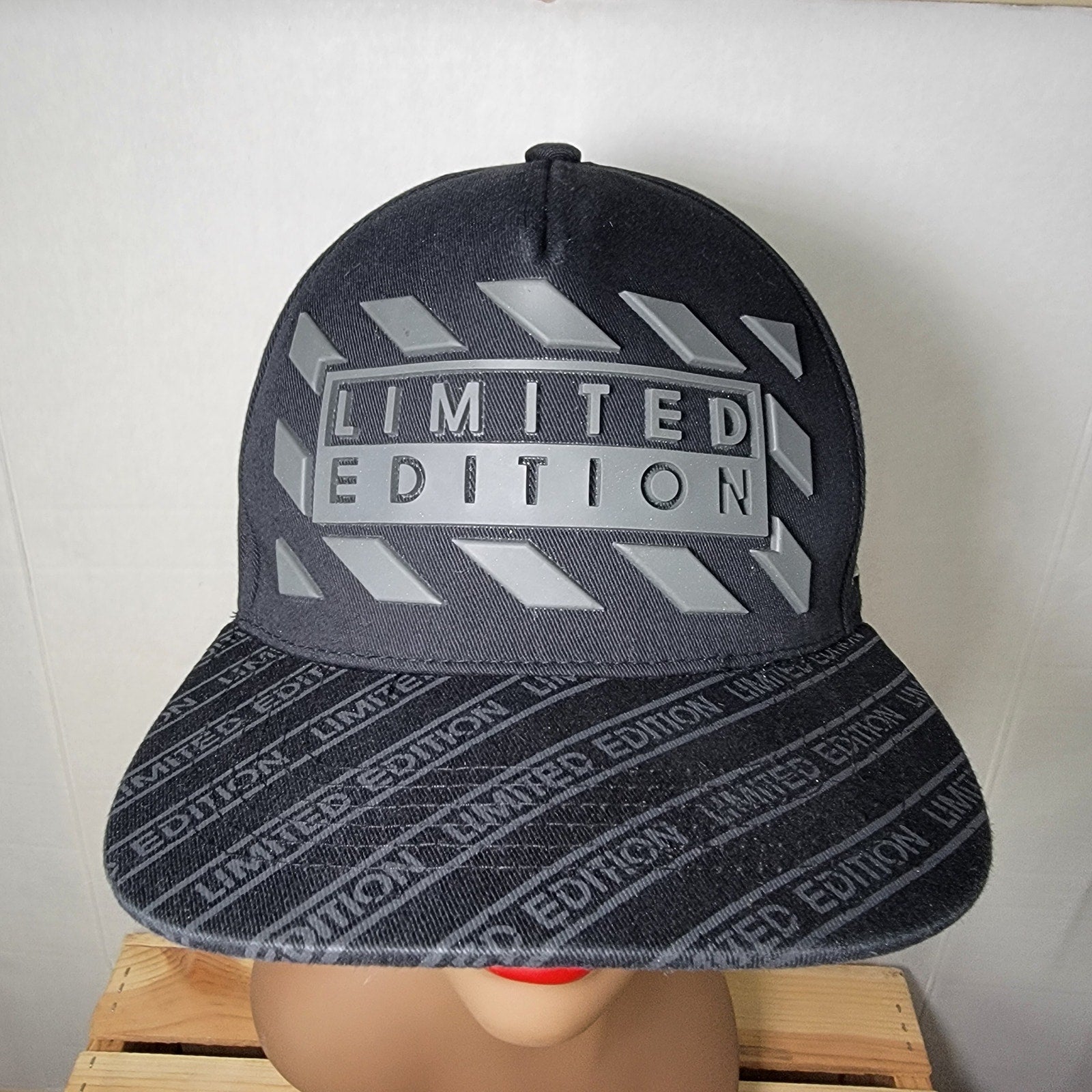 Top Level Black & Grey "Limited Edition" Snapback Ballcap