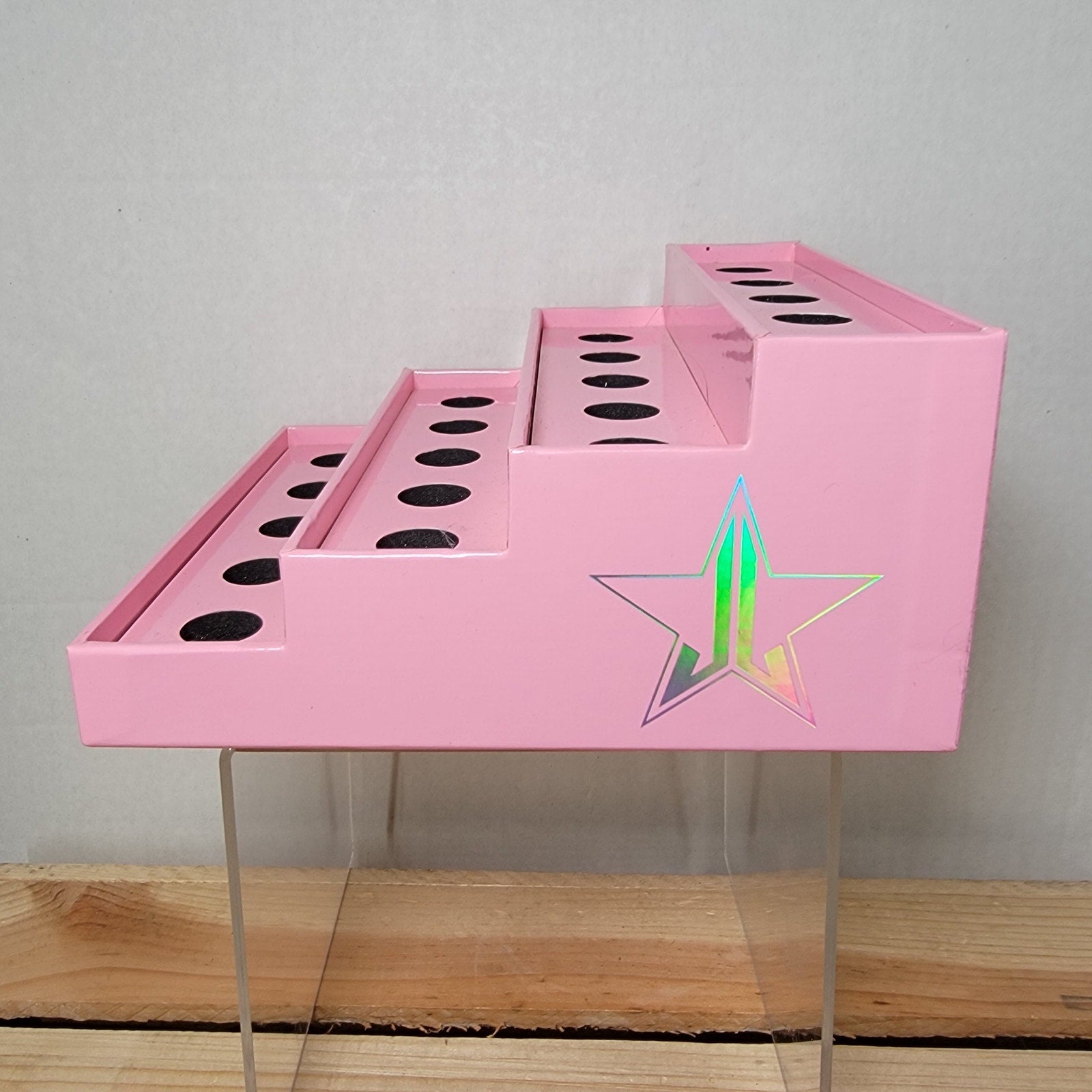 Jeffree Starr Cosmetics Pink Makeup Display Holder: The Gloss - NWOT