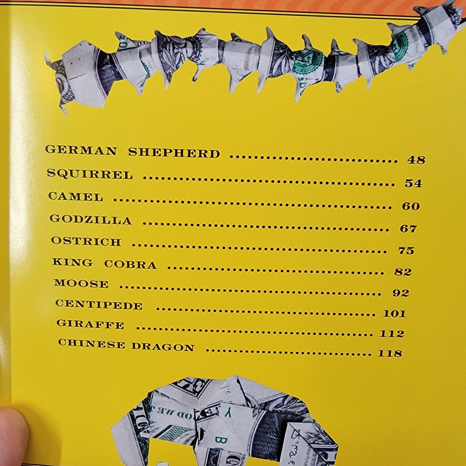 BOOK Dollar Bill Origami by Duy Nguyen (hardback)