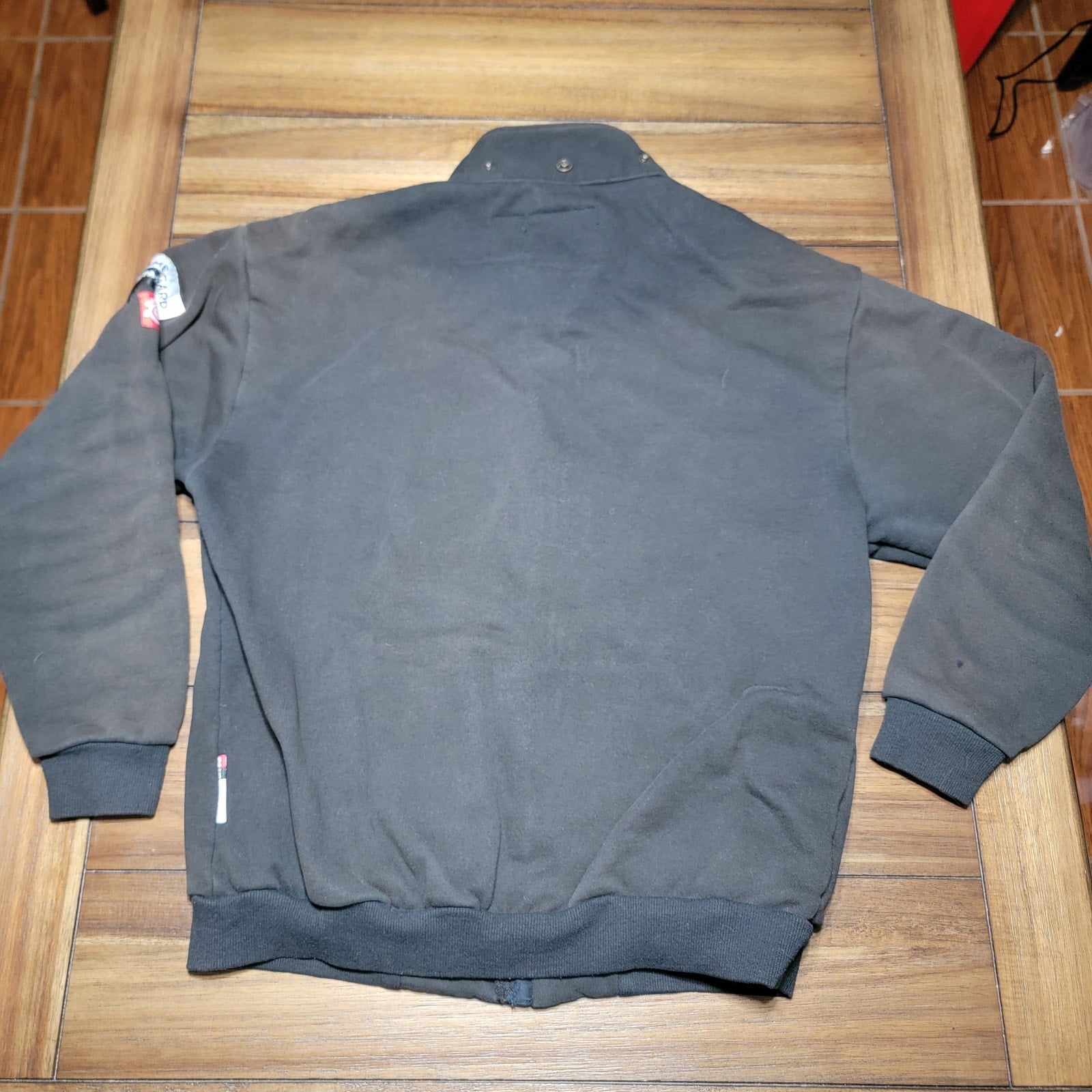 Pioneer Flame Guard Fire Retardant Full Zip Black Unisex Jacket - Size Large