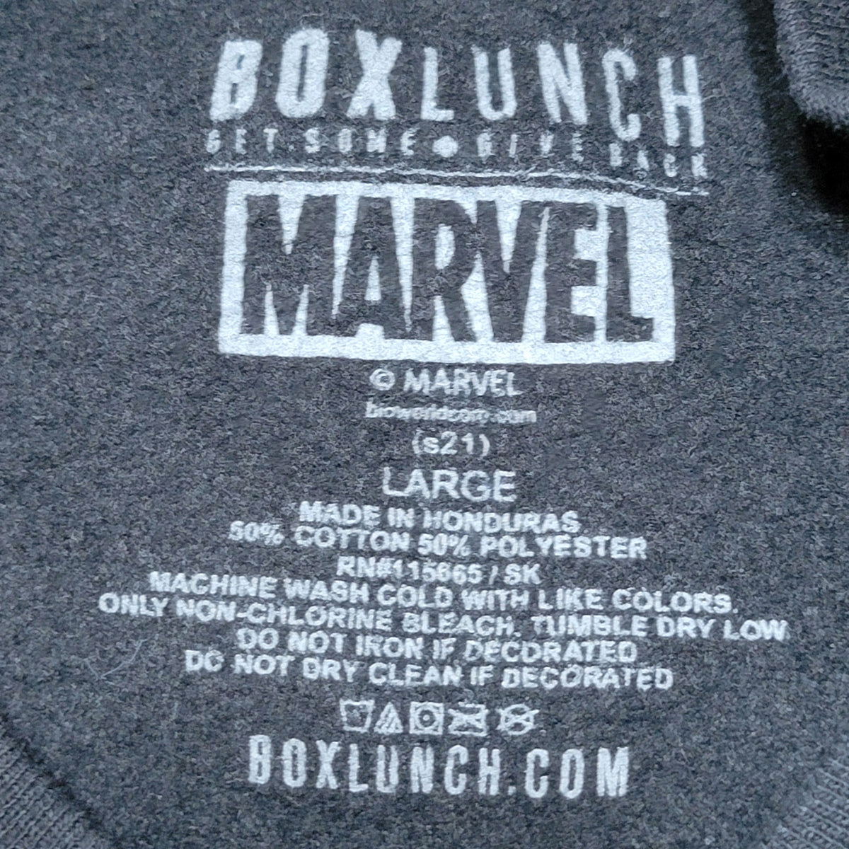 Box Lunch x Marvel LS Black Unisex Sweatshirt "Loki" - Size Large