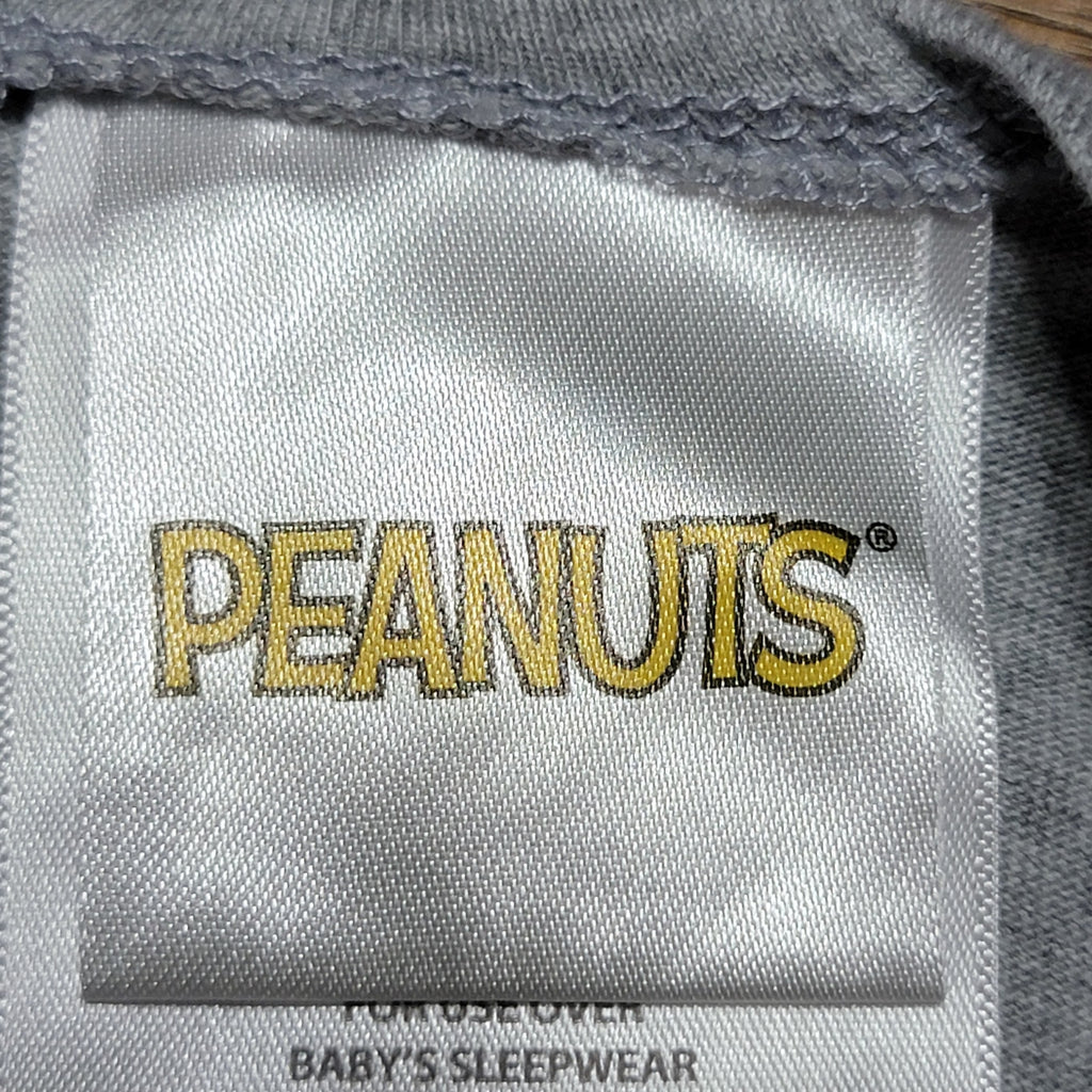Peanuts Snoopy / Grey Nap Sleep Sack - Size Medium (6-12 m)