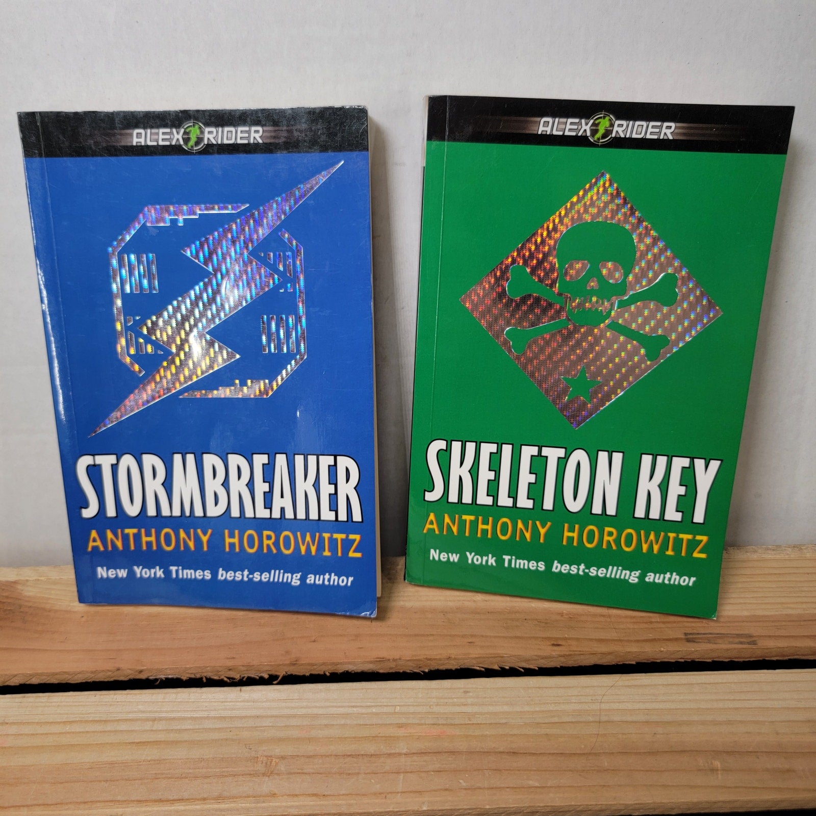 Set of 2 BOOKS: The Alex Rider Collection: Stormbreaker/Skeleton Key (paperback)