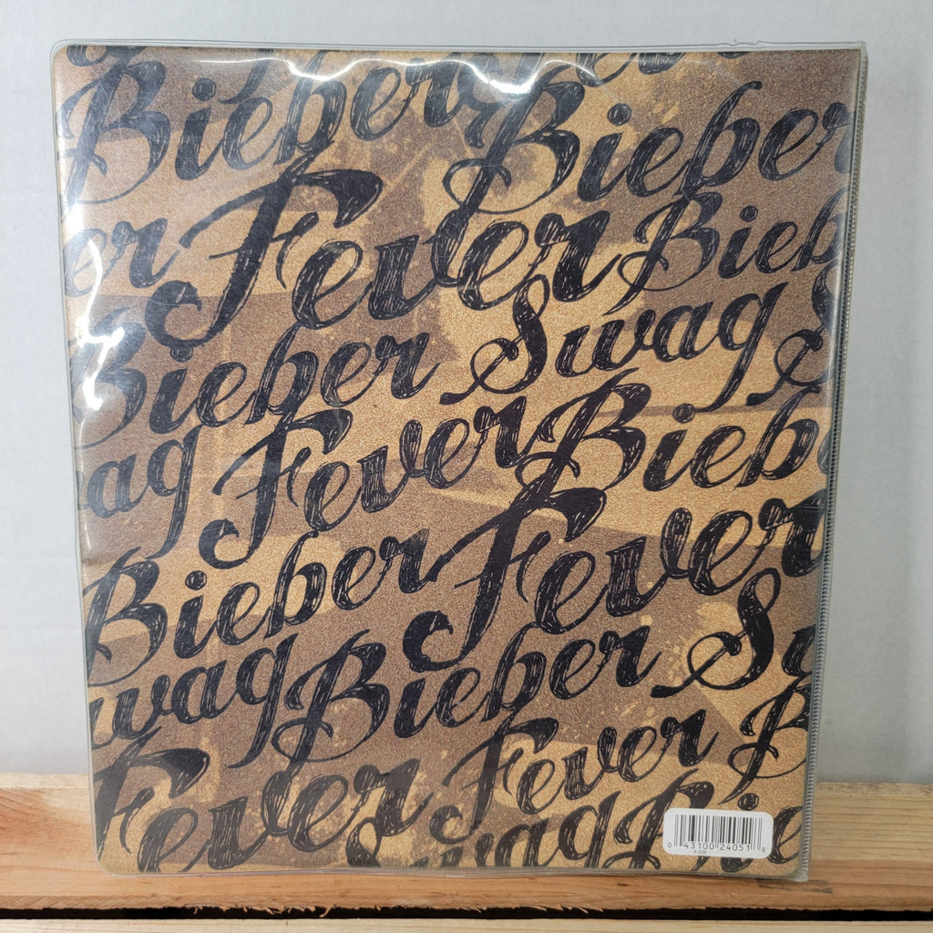 Justin Bieber Brown Binder w/ Dividers & Journal