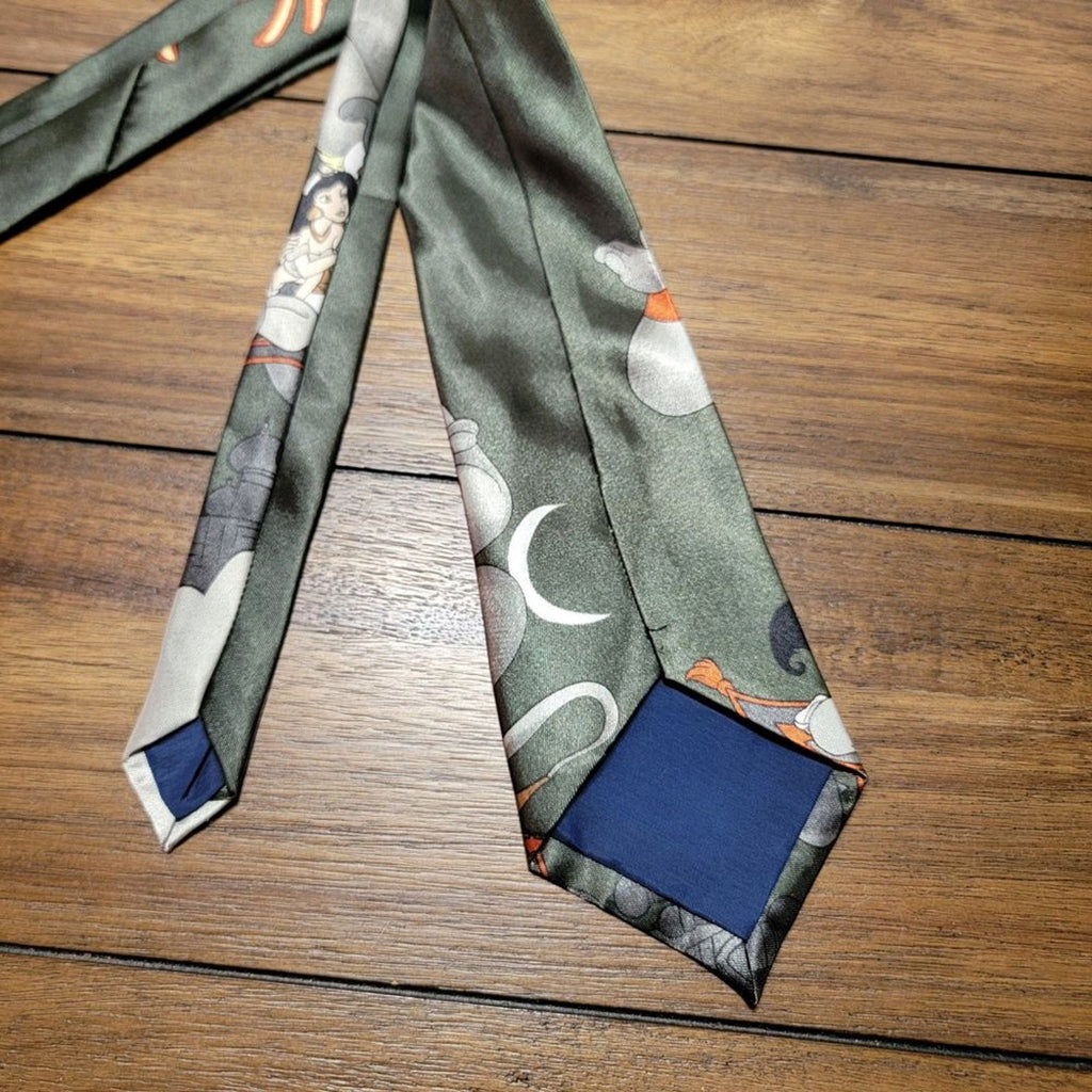 Disney Aladdin Dark Green Neck Tie