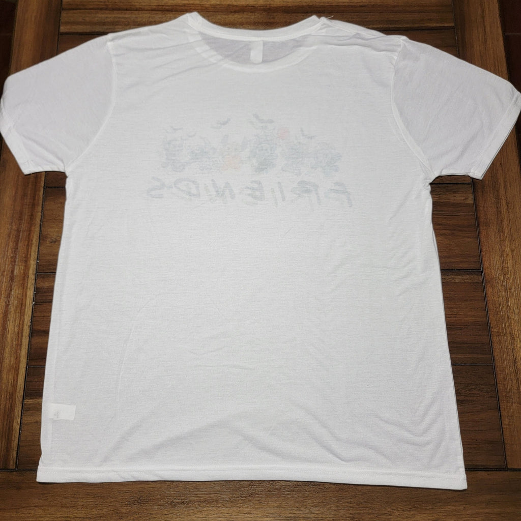 Halloween Friends Stitch White Tee - Size XL