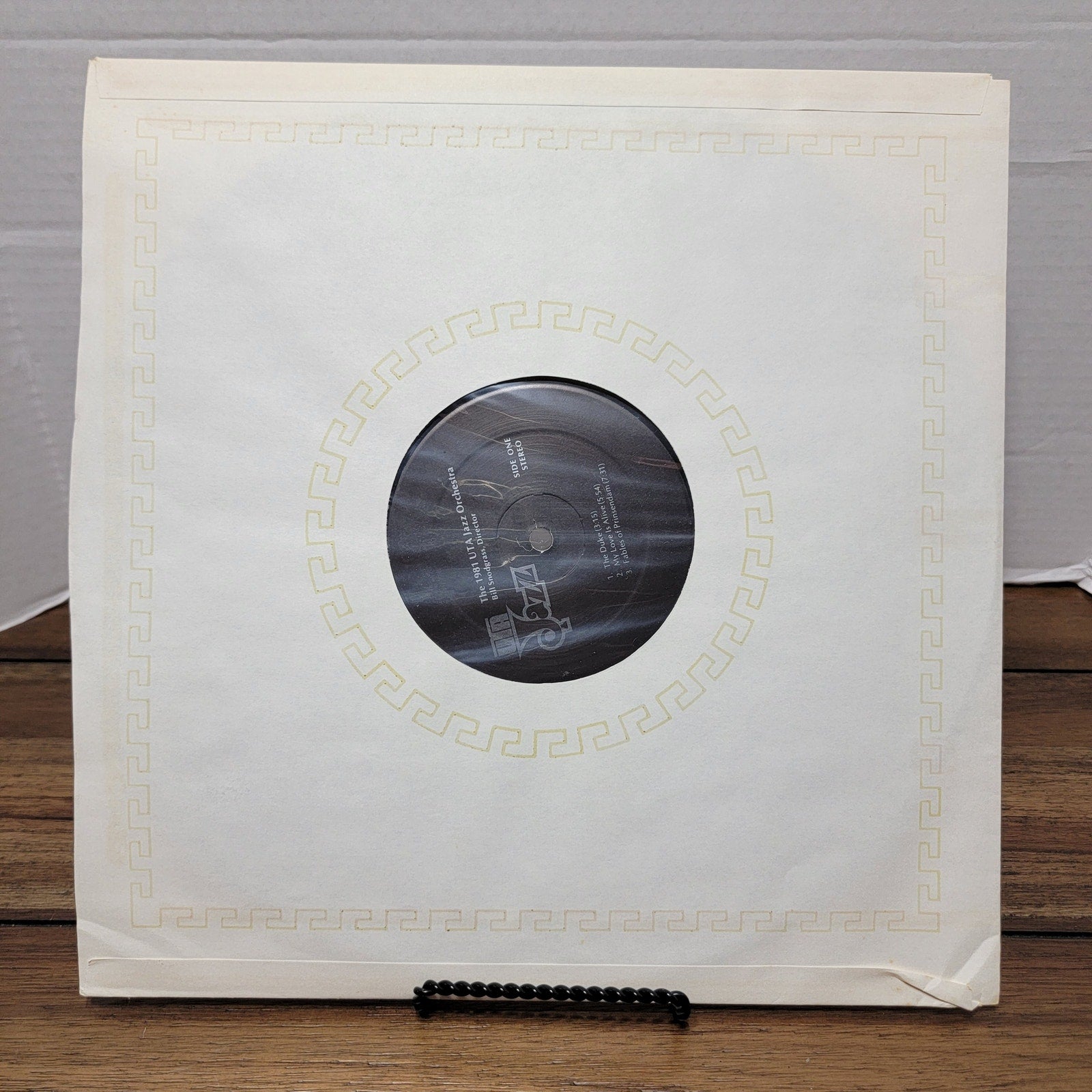 VTG VINYL The 1981 Univ of Texas at Arlington Jazz Orchestra - RARE