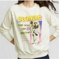 Blondie LS White Pullover Sweatshirt "One Way Or Another" - Size XL