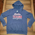 NFL Team Apparel Dk Blue Pullover Unisex Hoodie Houston Texans - Size Medium