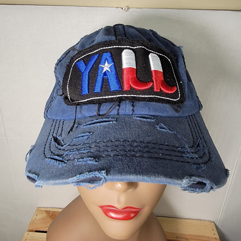 4350 District Dark Blue Ballcap "Yall" Texas Boots