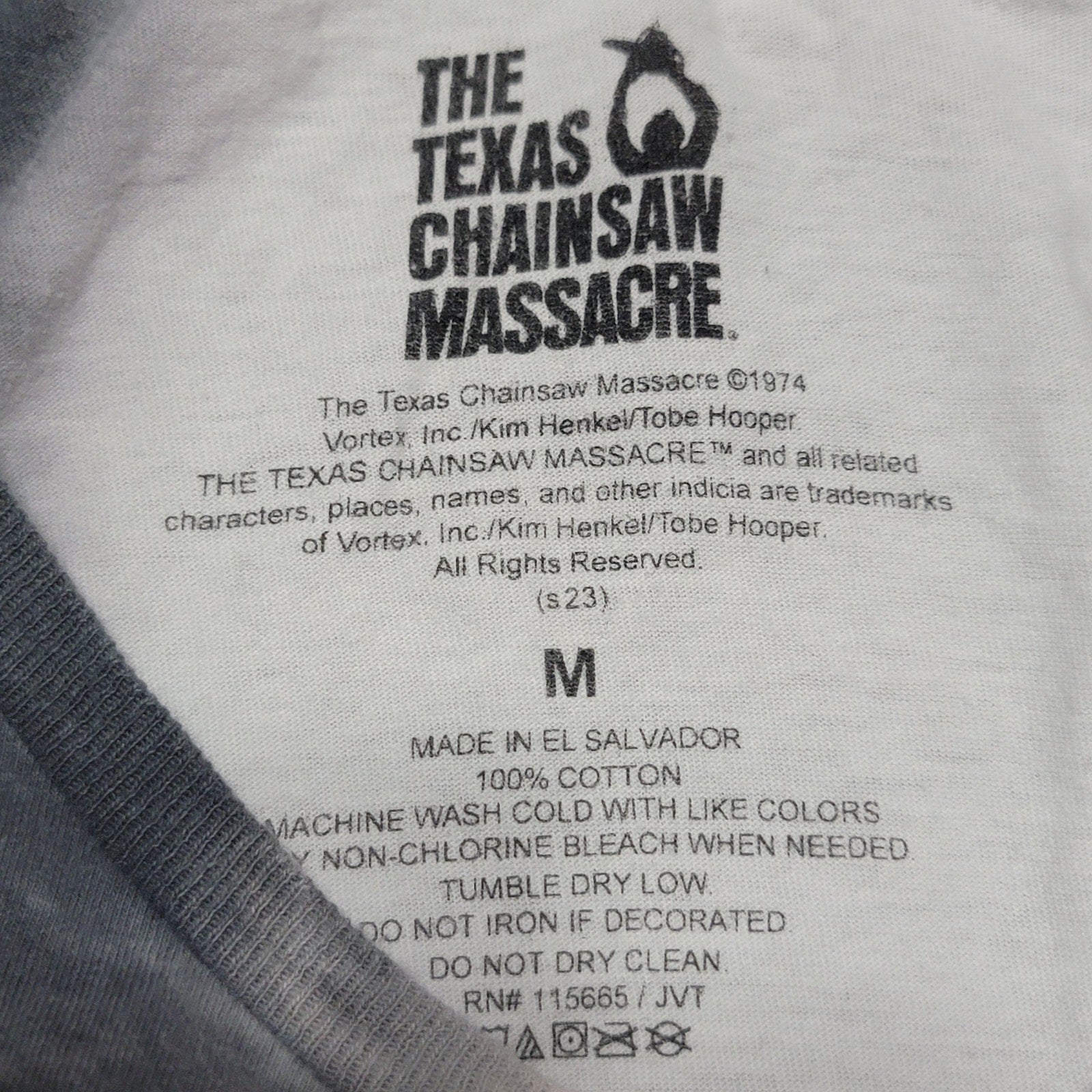 The Texas Chainsaw Massacre Leatherface Running Split-Dye T-Shirt - Size Medium