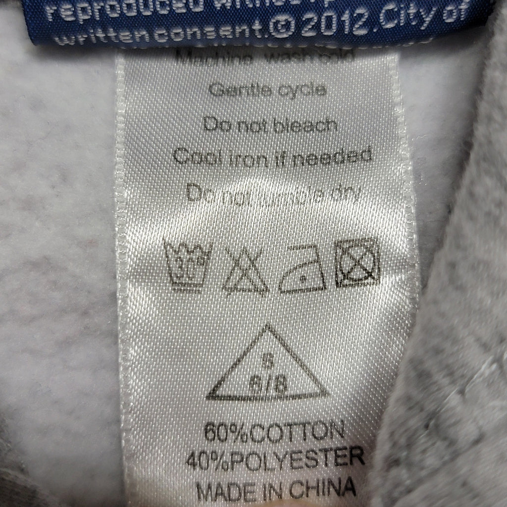 Officially Licensed FDNY Kids LS Grey Pullover Hoodie FDNY - Size Small (6/8)