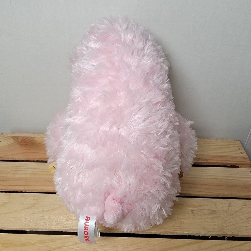 Aurora Pink Peek-A-Boo 12 Inch Pig Plush w/ Magnetic Paws - NWT