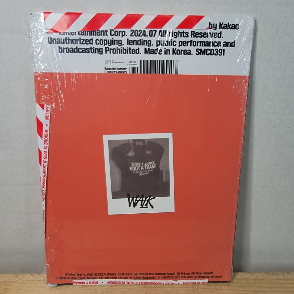 CD - NCT 127 - Walk: The 6th Album NEW / SEALED