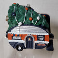 MLB Houston Astros Christmas Ornament Travel Trailer w/ Tree - NWT