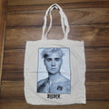 Justin Bieber Thin Canvas Tote "Sorry"