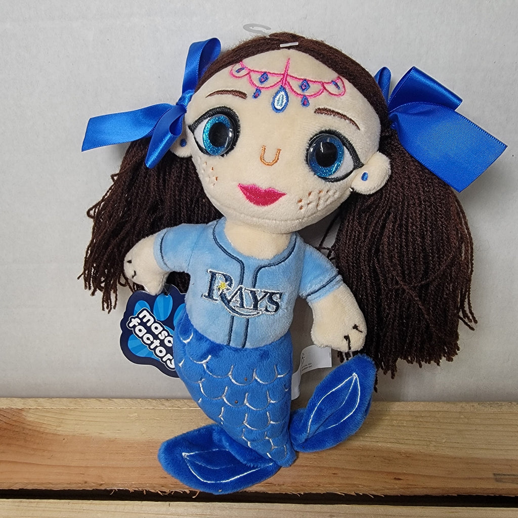 Mascot Factory Tampa Bay Rays Blue Mermaid Plush - NWT