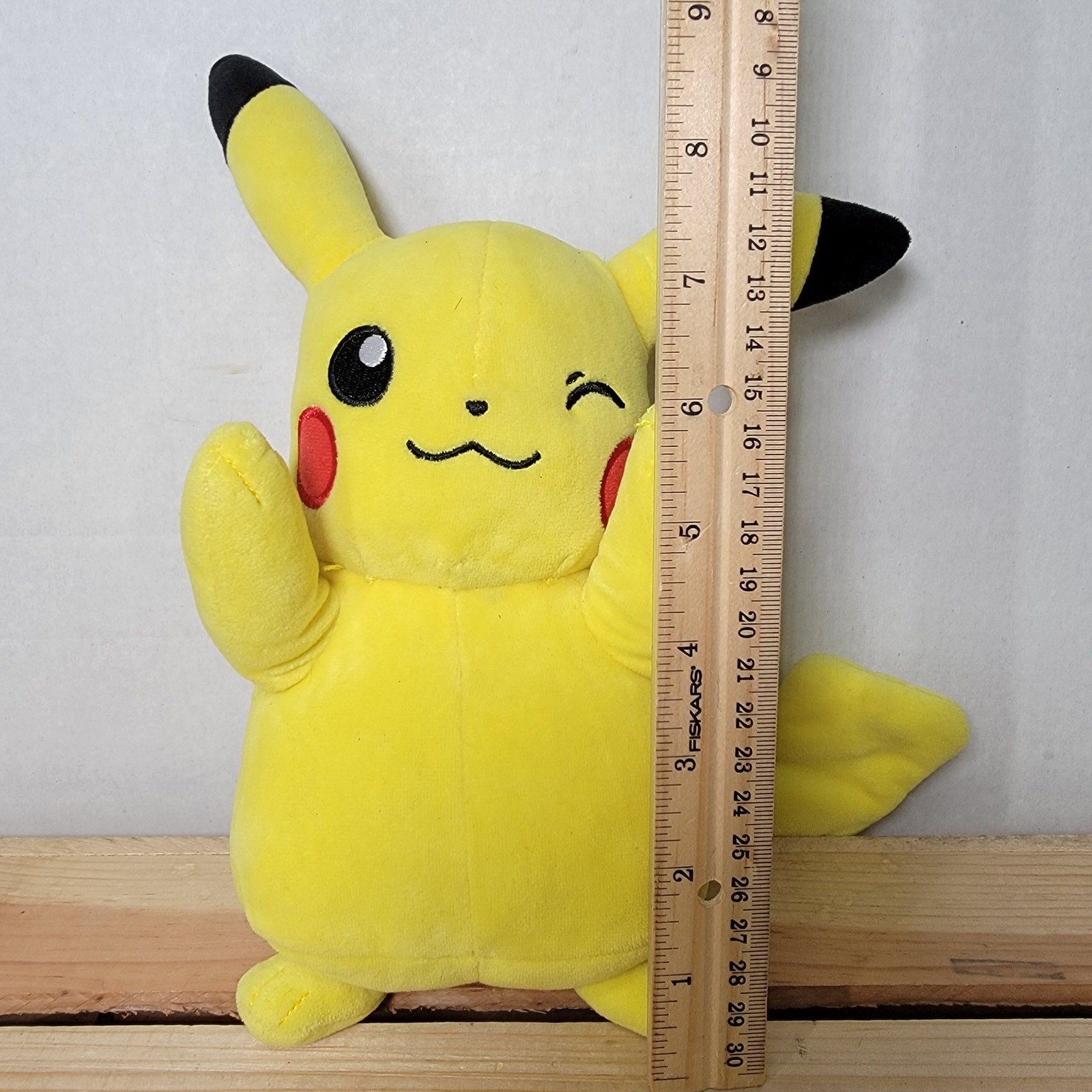 Pokemon Winking Pikachu Plush