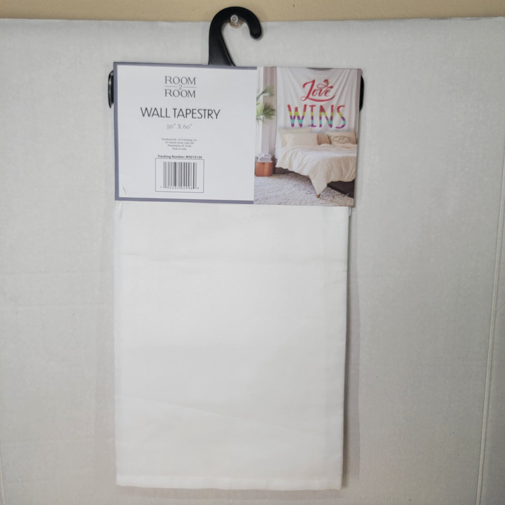 Room 2 Room Wall Tapestry "Love Wins" 50" x 60" - NWT