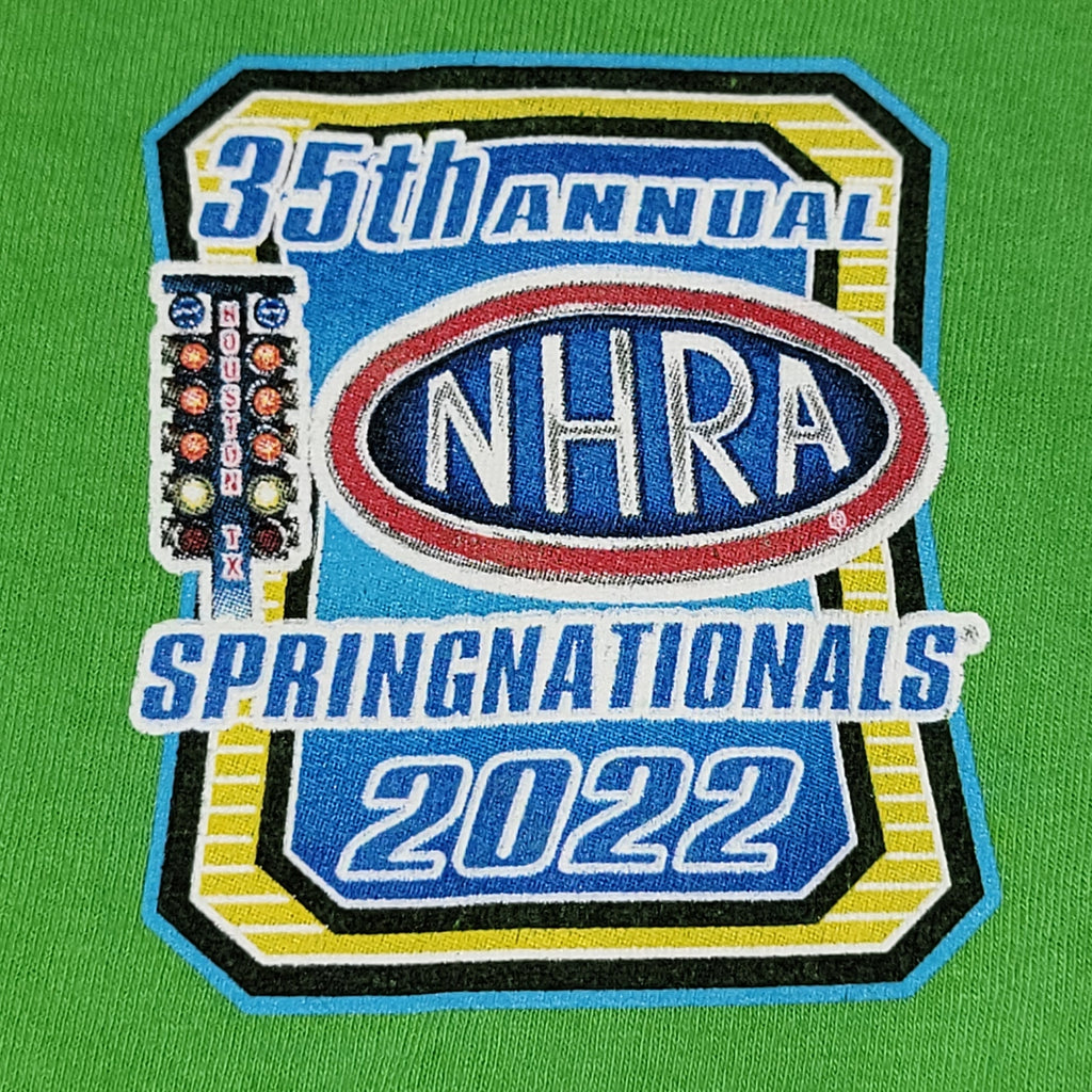 NHRA Unisex Tee "35th Annual Spring Nationals 2022 Houston Texas" - Size Large