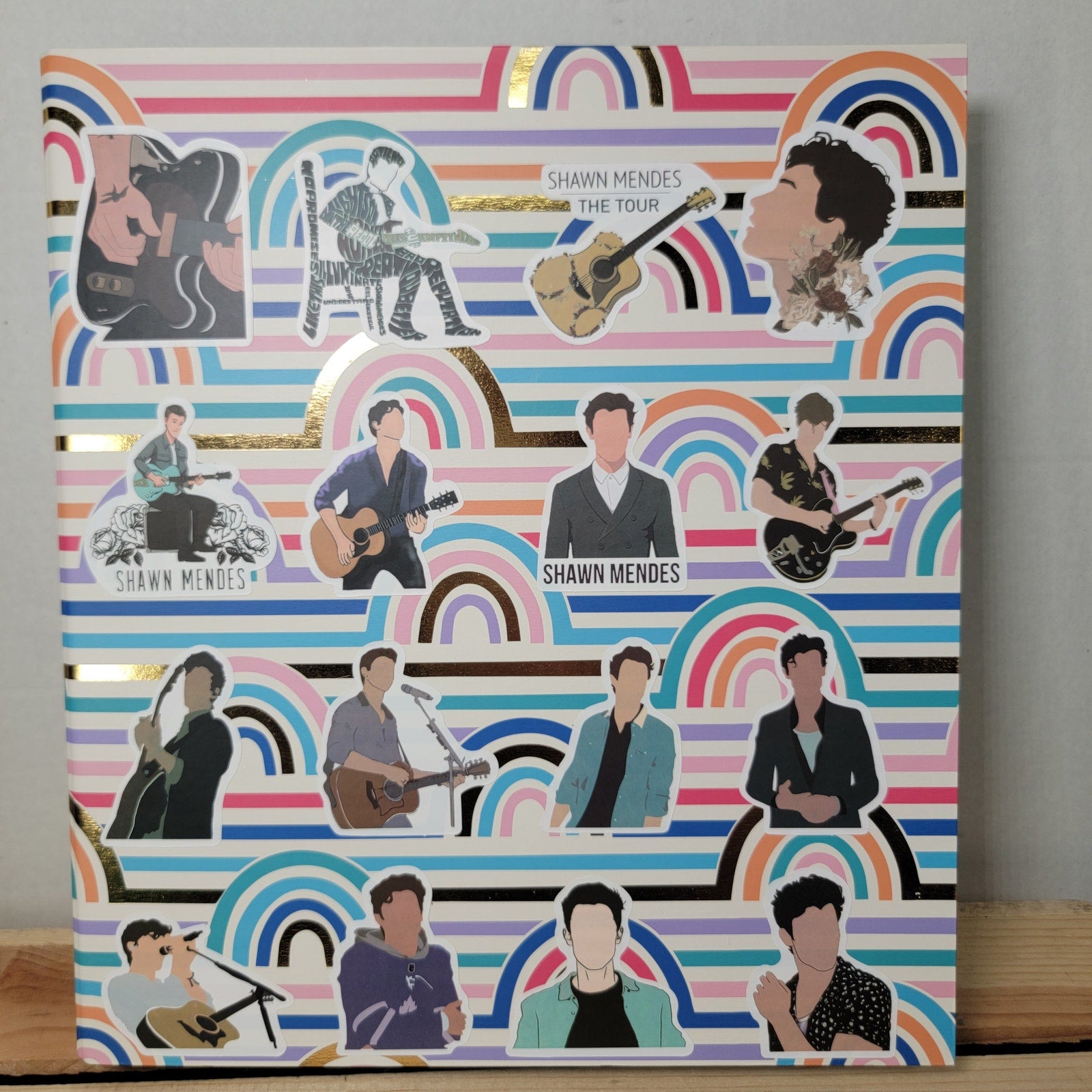 Shawn Mendez Stickered 1.5" Binder "The Tour"